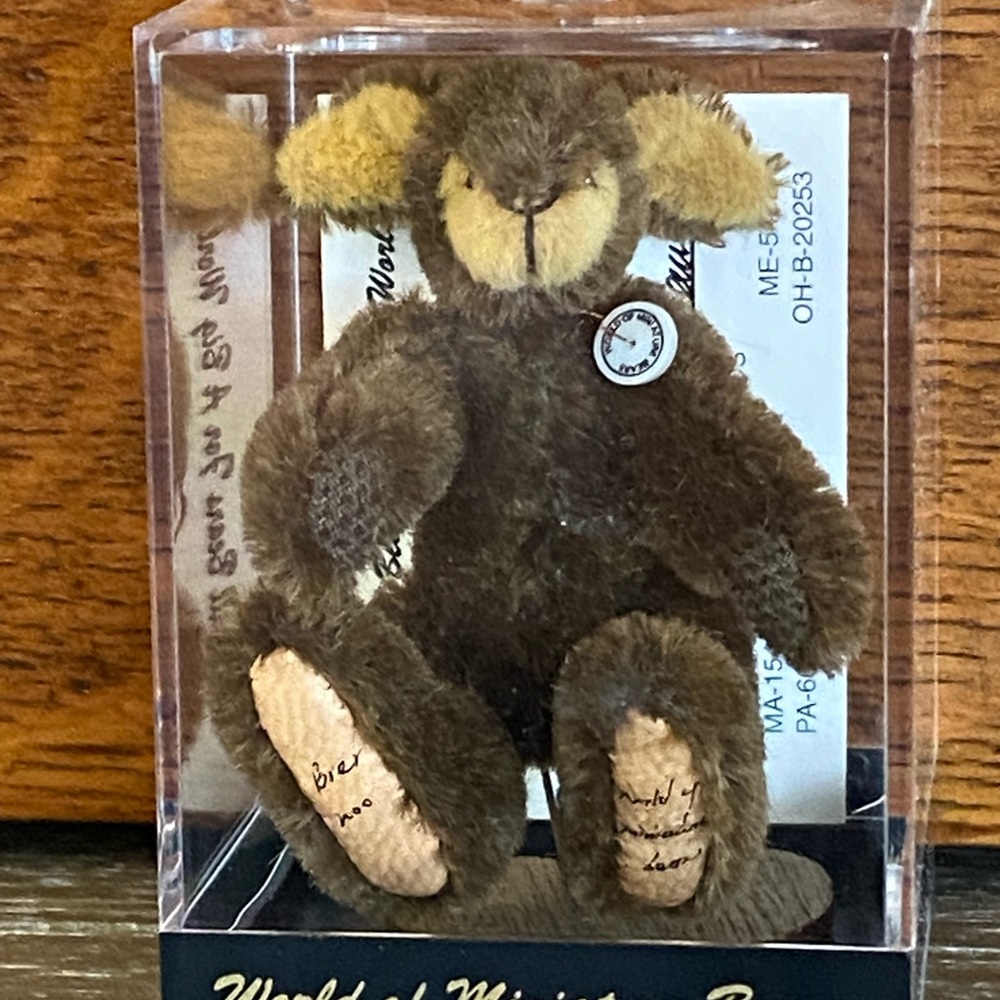 Mohair Brown Bunny